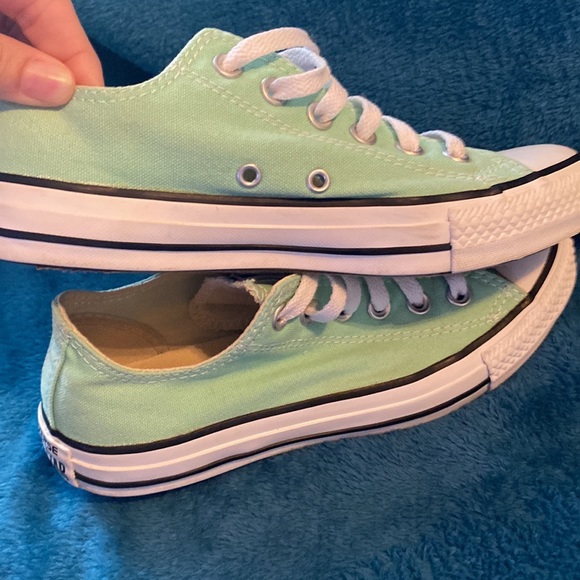 Converse All Star coke: Beach Glass mens 5 women’s 7 EUC, low top - Picture 6 of 7